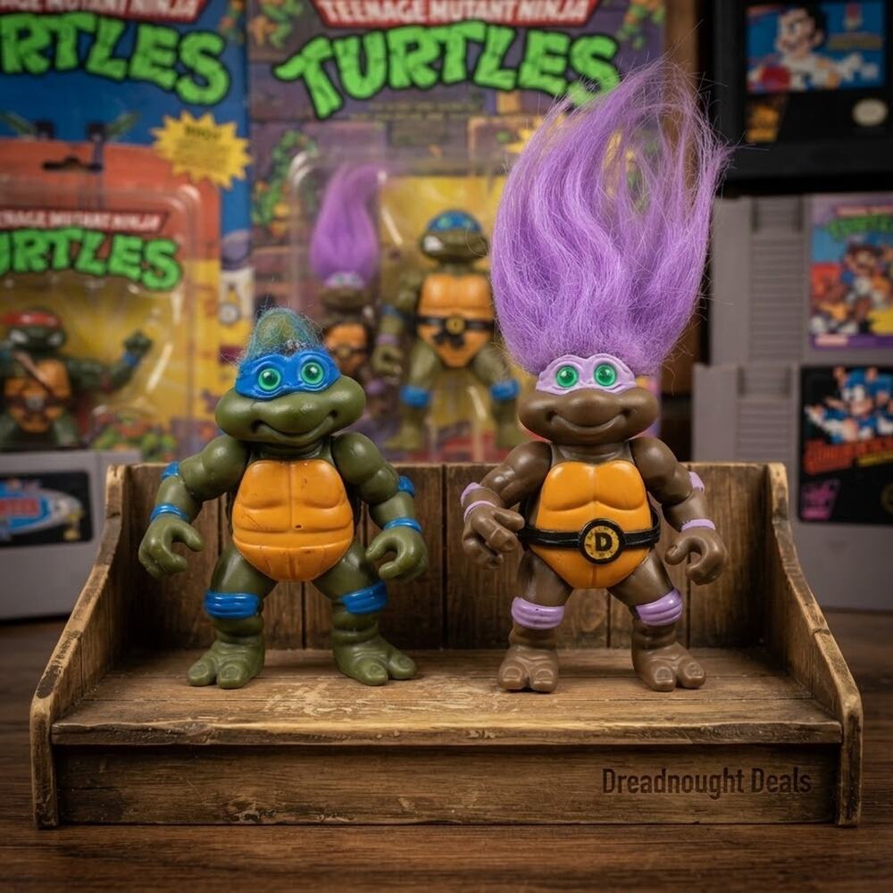 1993 Playmates Toys Teenage Mutant Ninja Turtles Donatello Troll Mirage Studios